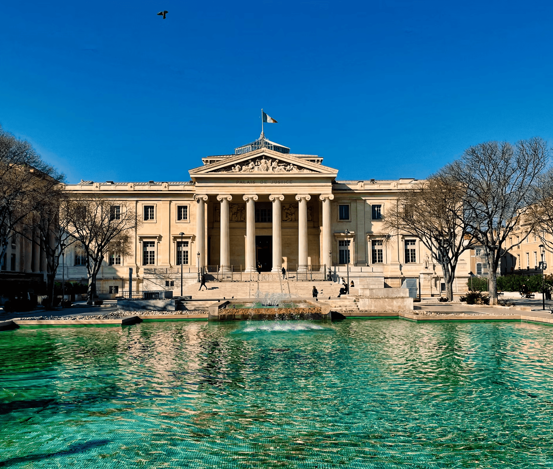 Palais de Justice de Marseille — façade néoclassique